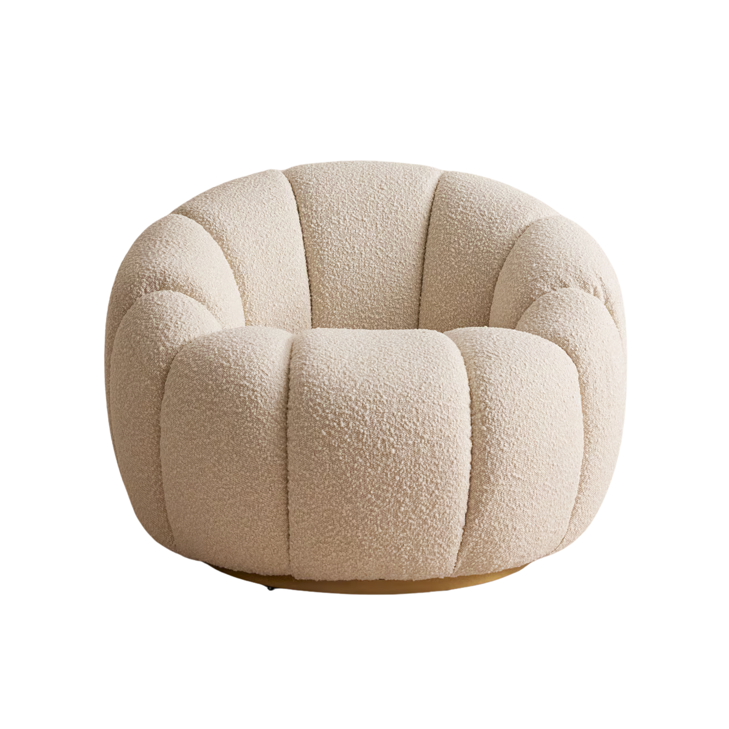 Soho Home- Garret Armchair, Boucle, Natural