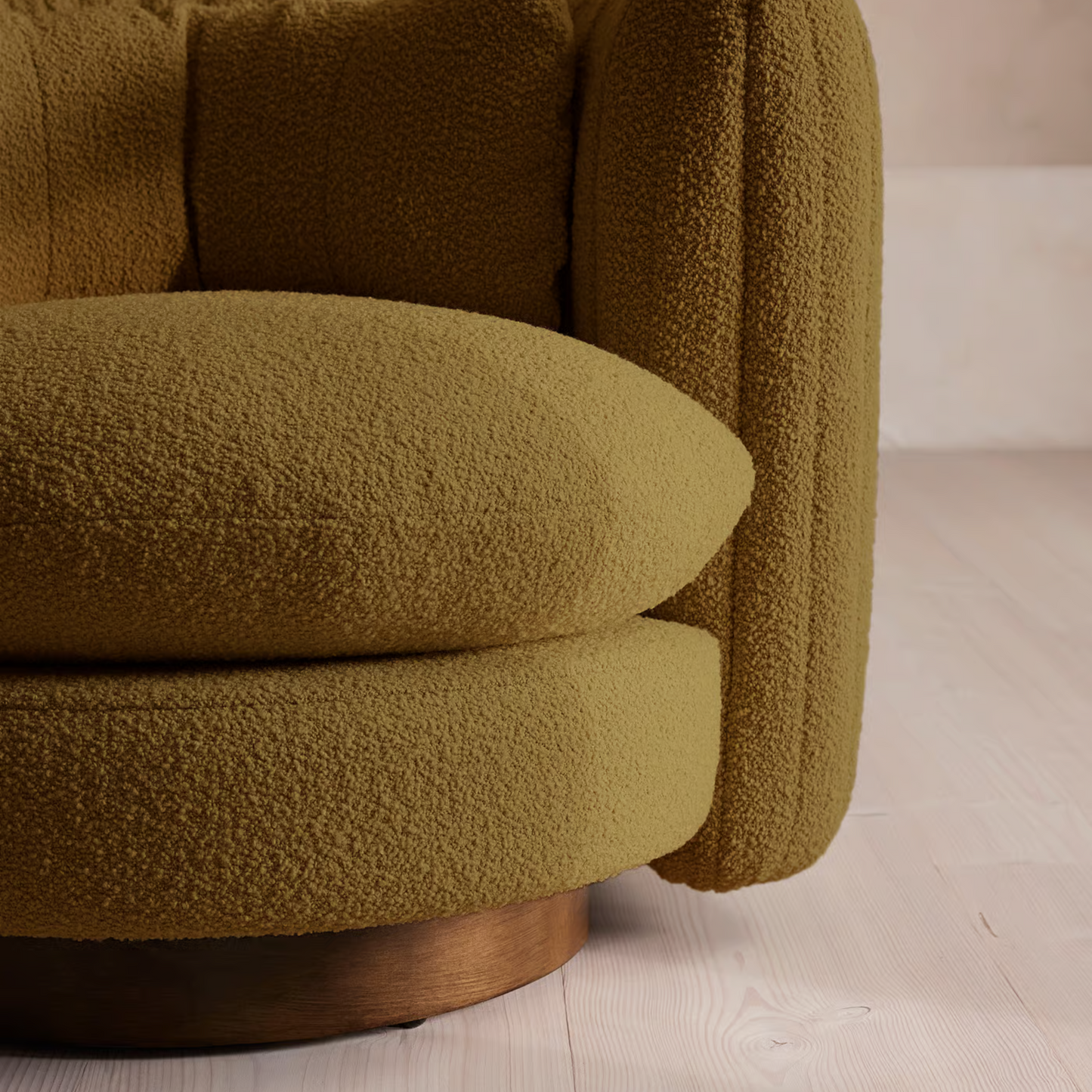 Soho Home-Vivienne Armchair, Textured Wool Boucle