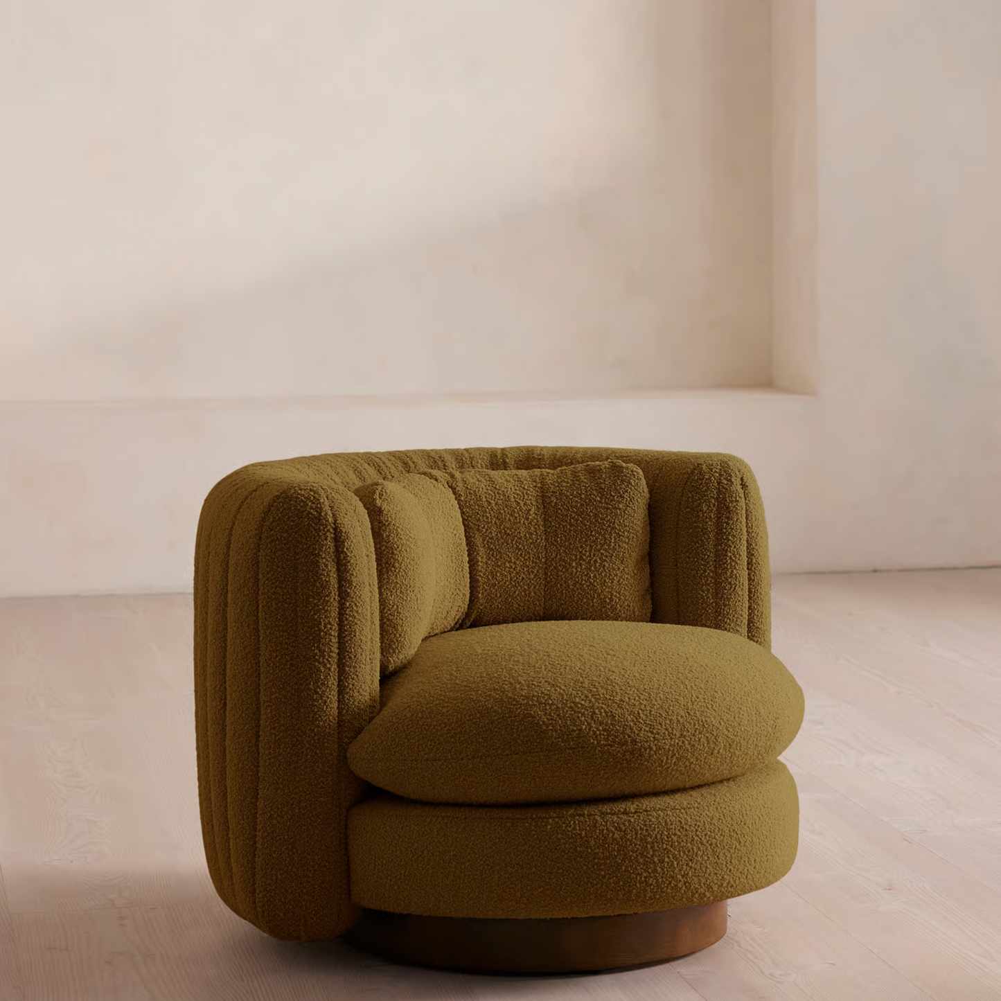Soho Home-Vivienne Armchair, Textured Wool Boucle
