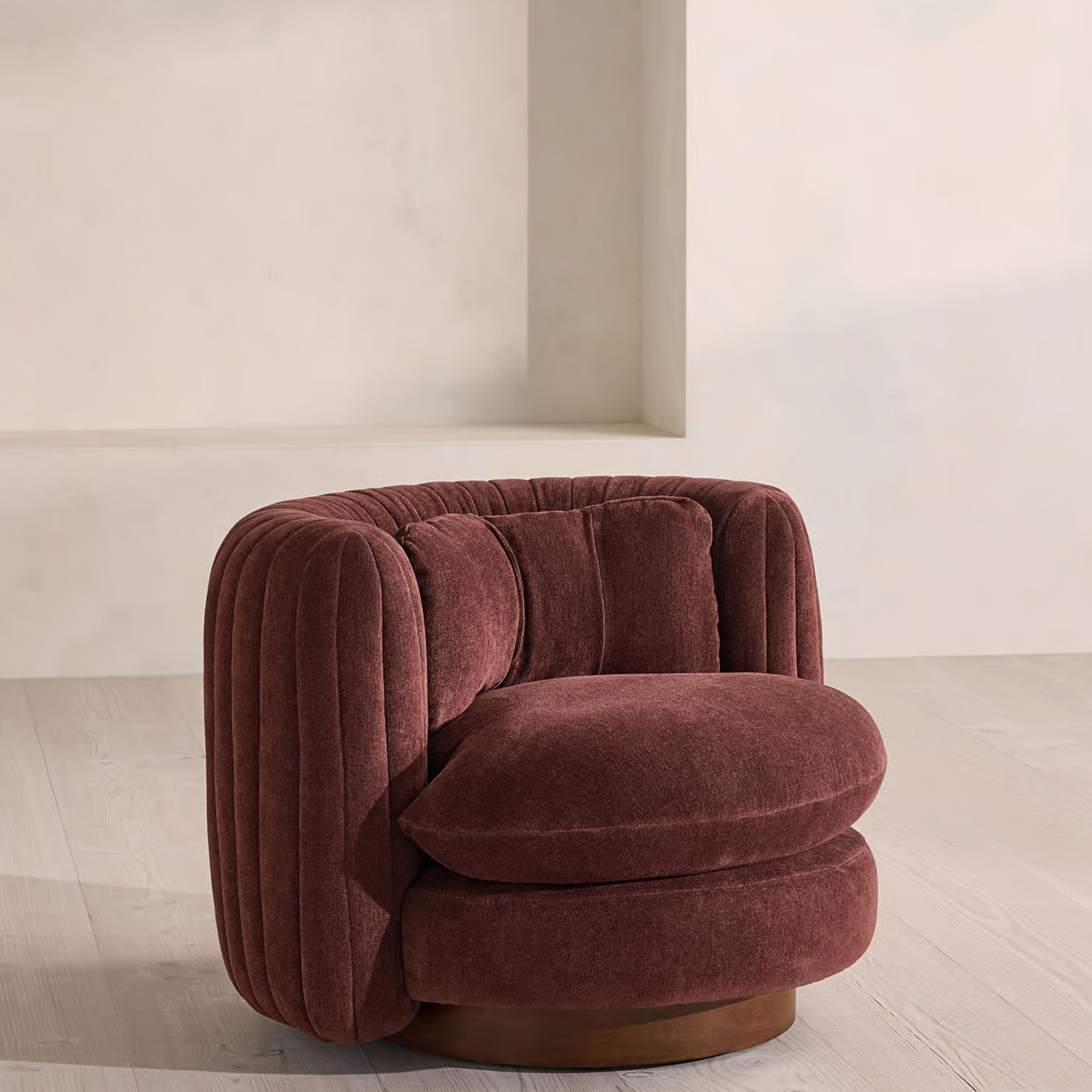 Soho Home- Vivienne Armchair, Linen Chenille