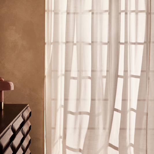 Soho Home - Wool Sheer Curtain, Single Panel