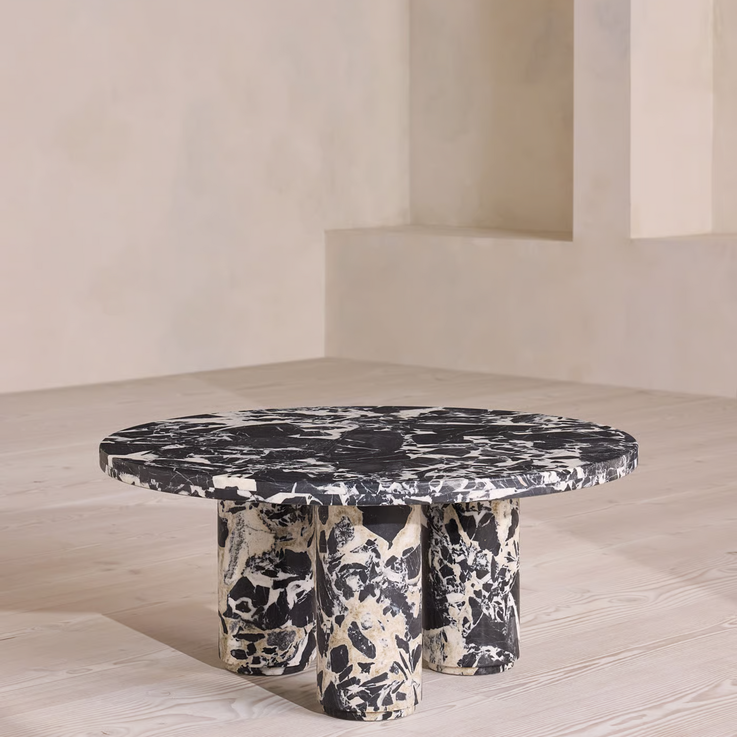 Soho Home - Tisbury Coffee Table, Noir Grande Marble