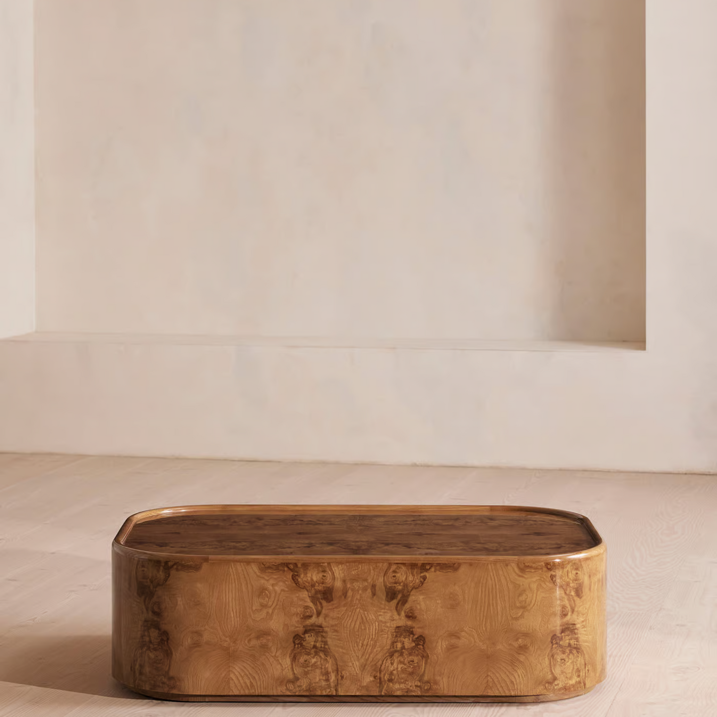 Soho Home - Dawson Coffee Table, Olive Ash Burl