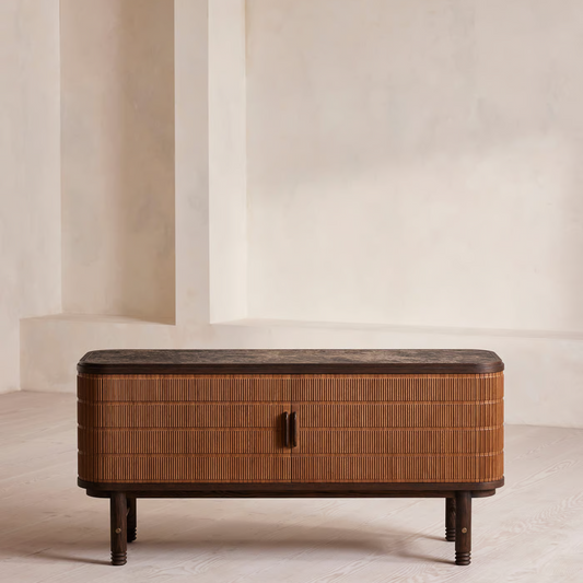 Soho Home - Cullen Sideboard, Dark Emperador Marble