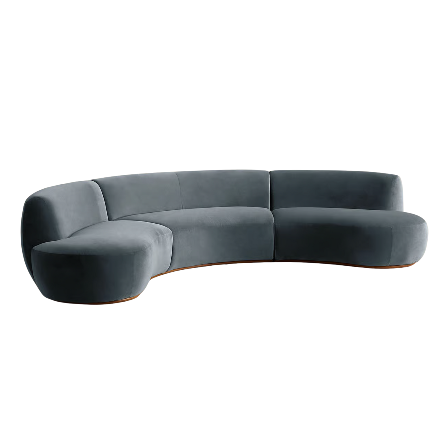 Soho Home- Aline Serpentine Sectional Sofa