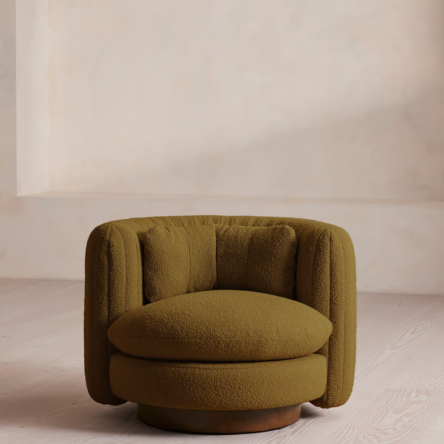 Soho Home-Vivienne Armchair, Textured Wool Boucle