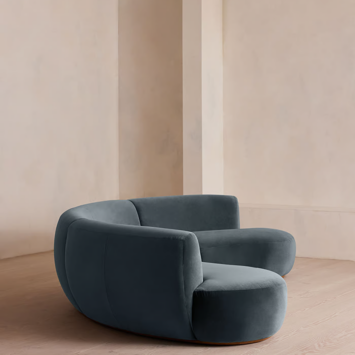 Soho Home- Aline Serpentine Sectional Sofa