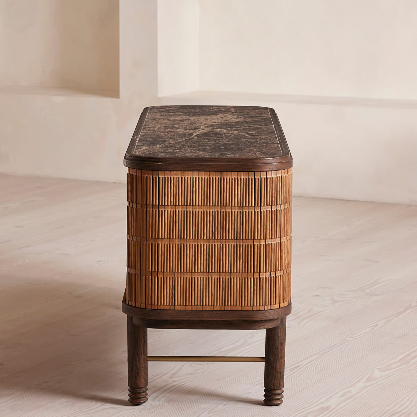 Soho Home - Cullen Sideboard, Dark Emperador Marble