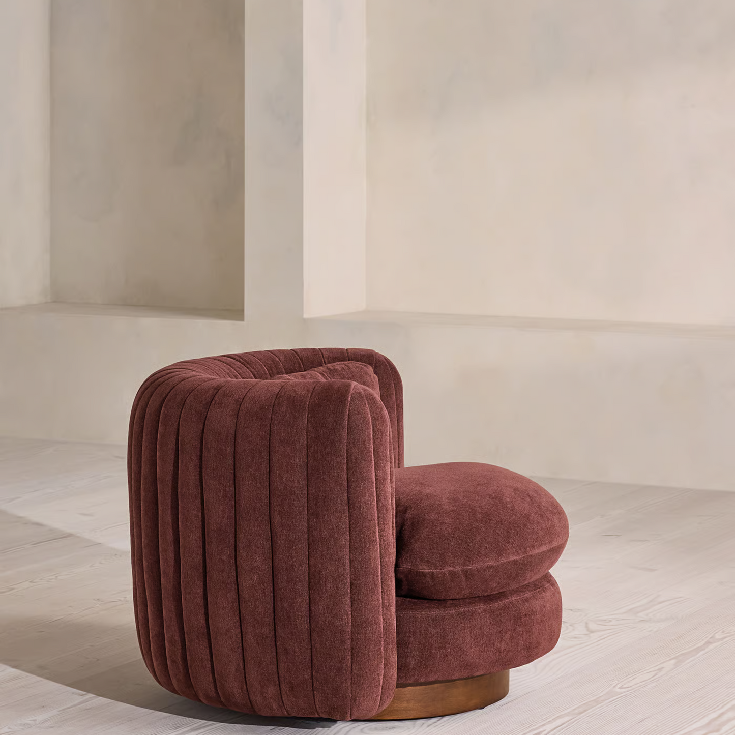 Soho Home- Vivienne Armchair, Linen Chenille